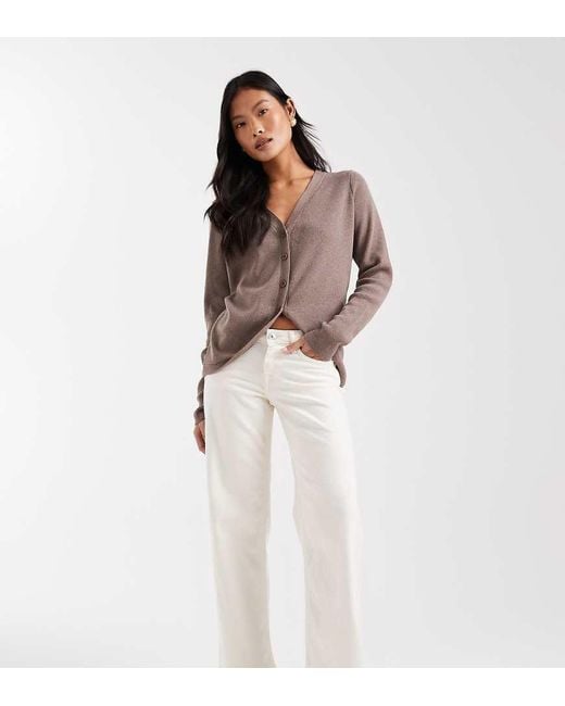 Only Petite Multicolor Judy Low Rise Wide Leg Jeans
