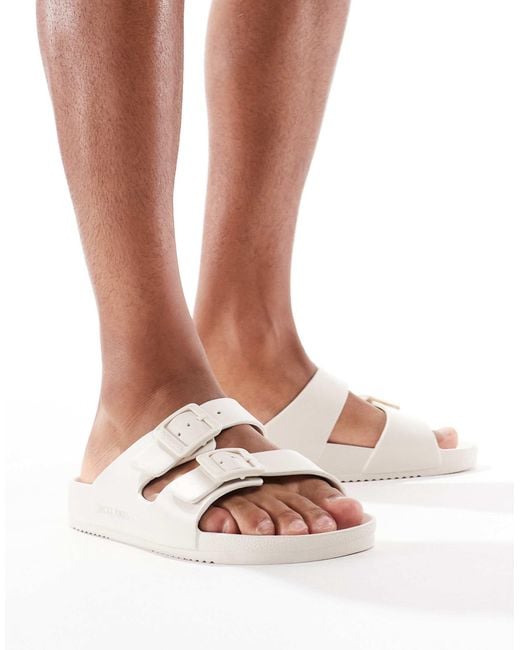 Jack & Jones White Strap Sandal for men