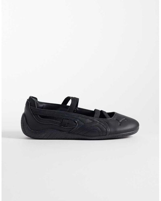 PUMA Black Speedcat Ballet Flats
