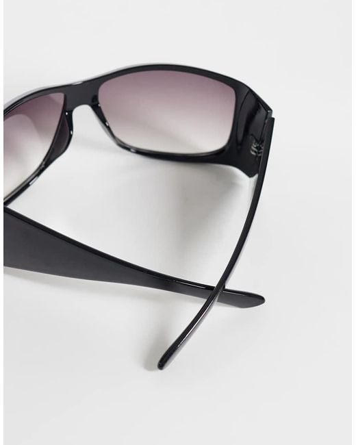 ASOS Gray Oversized Sunglasses for men