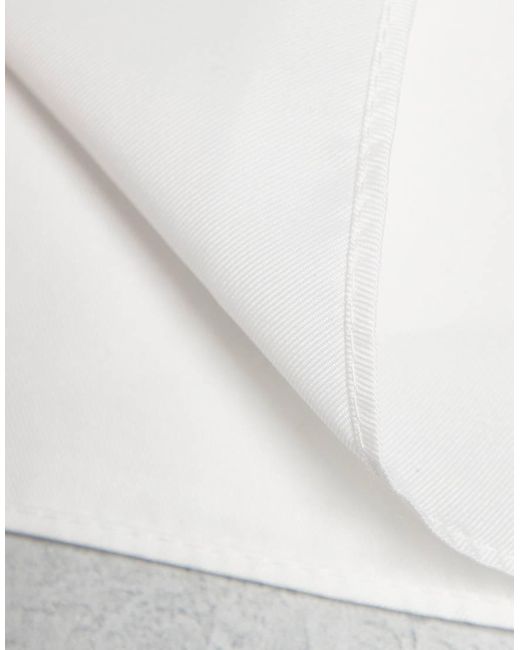 ASOS White Pocket Square for men
