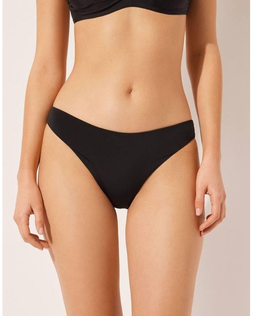 Calzedonia Black Bikini Bottoms Indonesia