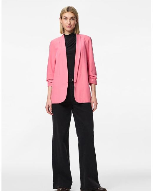 Pieces Blazer in het Pink
