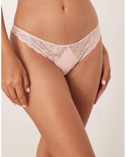 Calvin Klein Natural Sensual Stretch Lace Thong