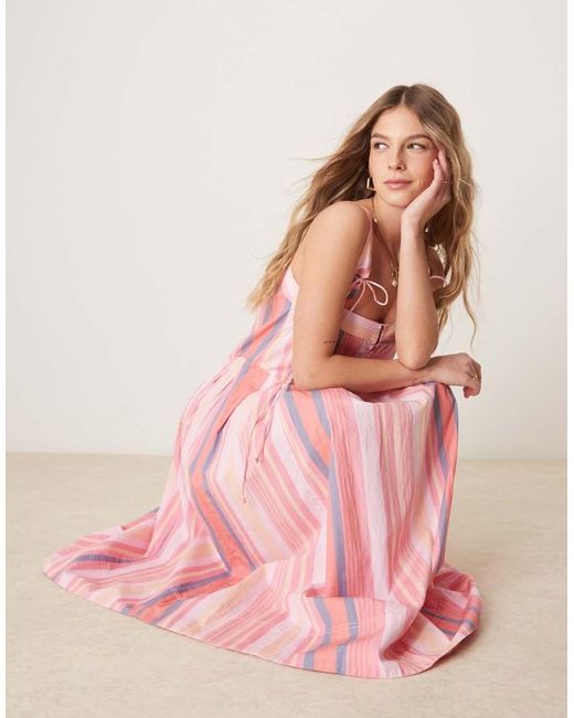 Free People Primevera in het Pink