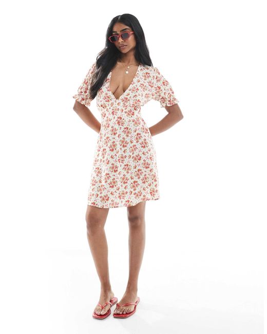 Miss Selfridge Pink – kurzes freizeitkleid