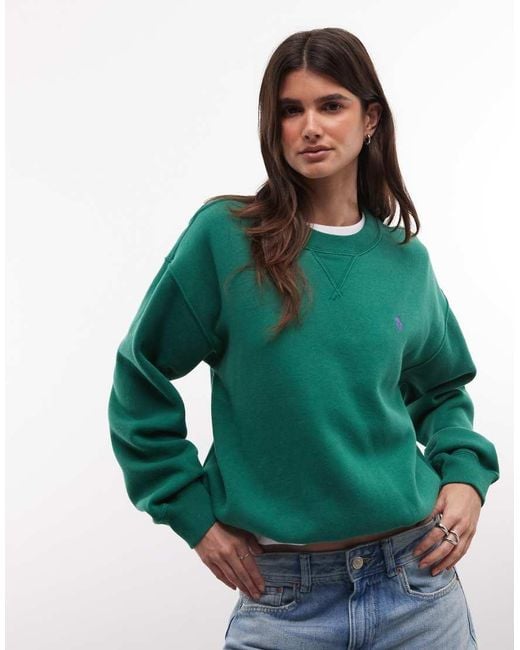 Polo Ralph Lauren Green Icon Logo Sweatshirt