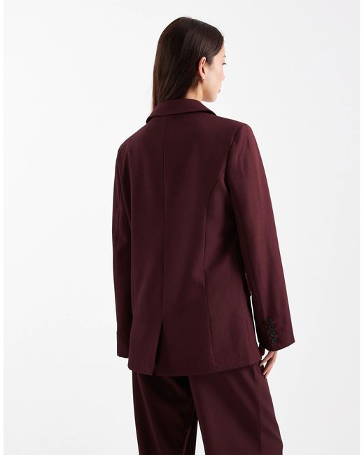 4th & Reckless Tailored Double Breasted Blazer