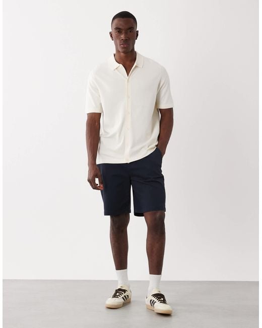 Threadbare Blue Shorts for men