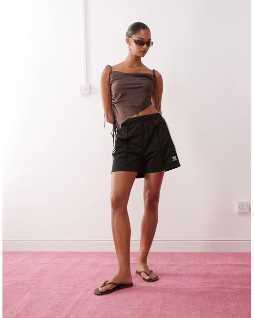 Monki Brown – satin-camisole-top