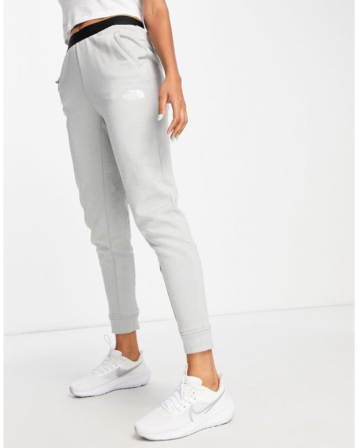 The North Face Training Fleece Tech joggers in White | Lyst