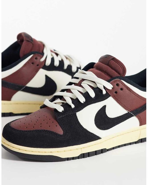 Nike White Dunk Low Retro Prm Trainers for men