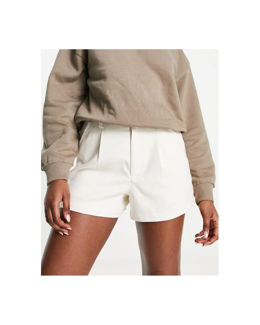 Hollister – elegante, weiche shorts in Weiß | Lyst DE