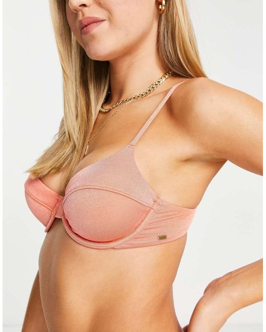 Rip Curl Orange Rip Curl Playabella Underwire Bikini Top