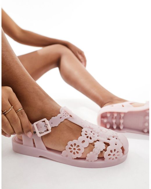 X viktor and rolf - possession - scarpe di Melissa in Pink