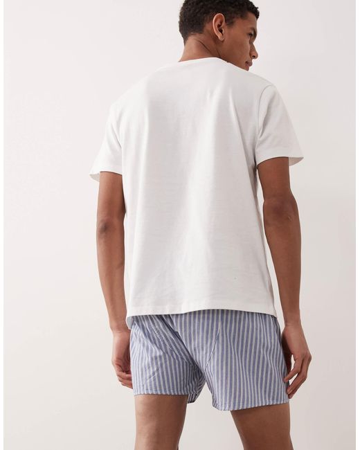 ARKET Blue Pure Cotton 2 Pack Shorts for men