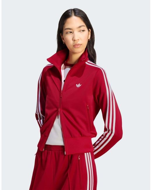 Adidas Originals Red Firebird Classic Track Top