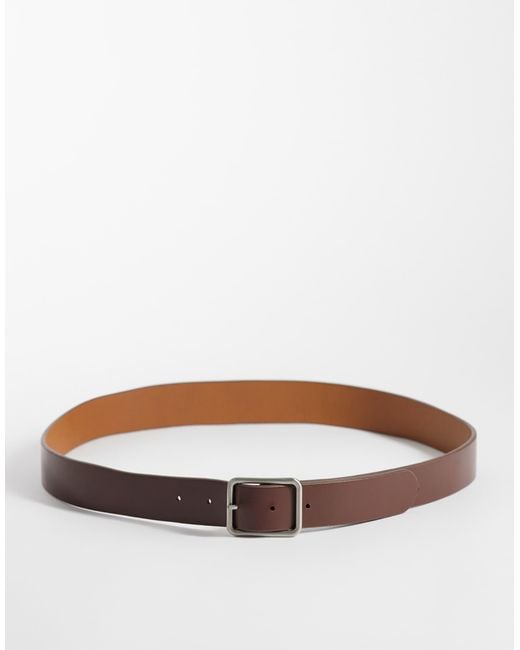 Jack & Jones Brown Reversible Belt for men