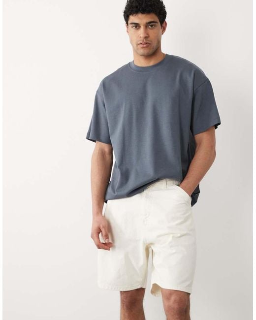 Jack & Jones Blue Carpenter Denim Shorts for men