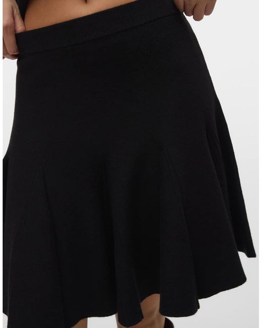 Vero Moda Black Knitted Skirt