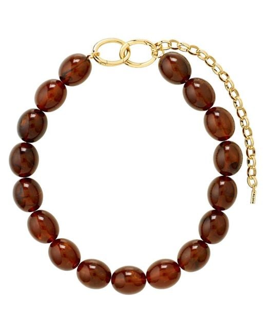 Pilgrim Brown Still Necklace