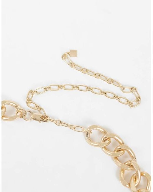 ASOS White Chunky Chain Belt