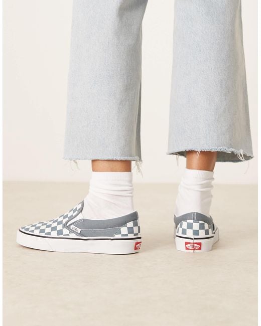 Vans Gray Classic Slip-on Trainers
