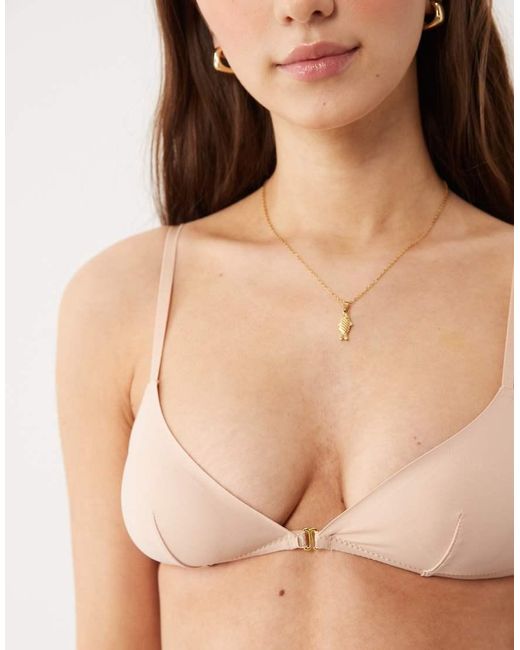 ASOS Natural Carla Smoothing Triangle Bra