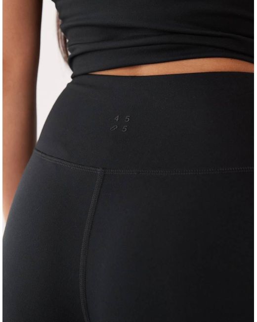 4505 Black Hourglass Icon High Waist Yoga legging