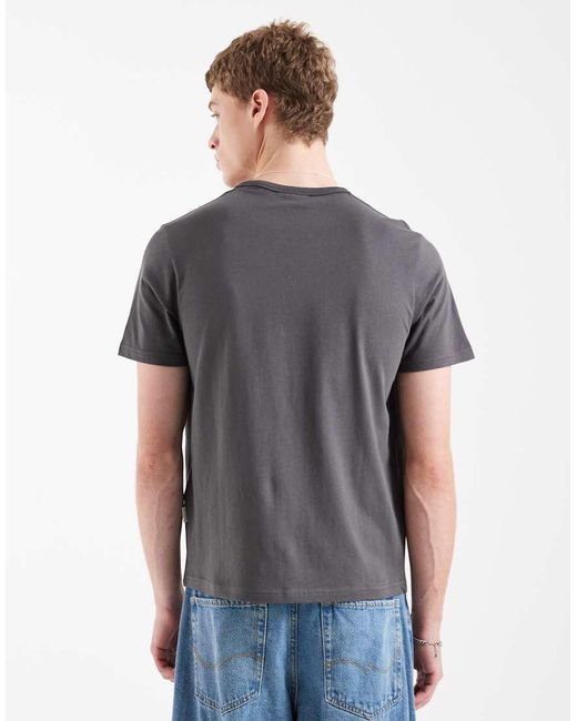 Jack & Jones Gray Slim Fit T-shirt for men
