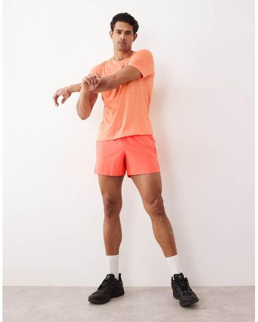 New Balance Pink Rc 3 Inch Split Shorts for men