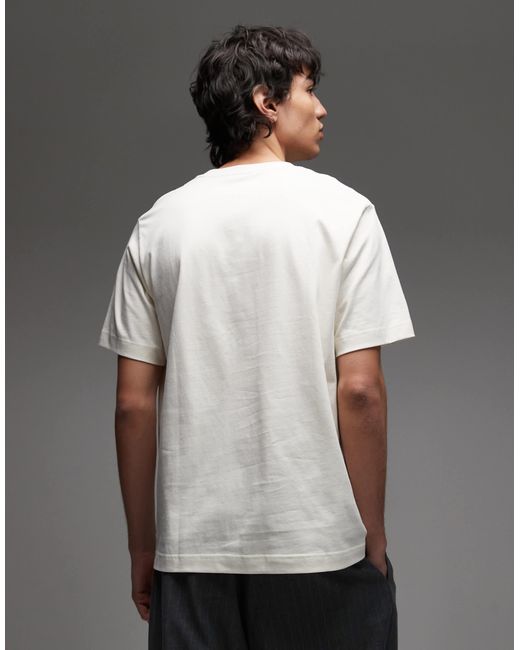 T-shirt en jersey épais - cassé ARKET pour homme en coloris Purple