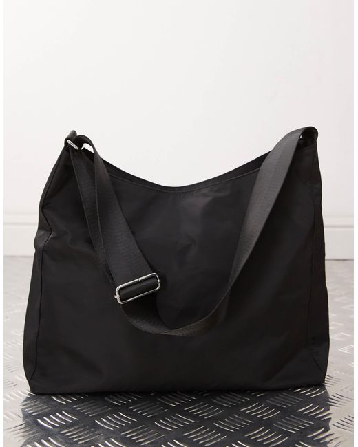 Weekday Black – carry – übergroße schultertasche