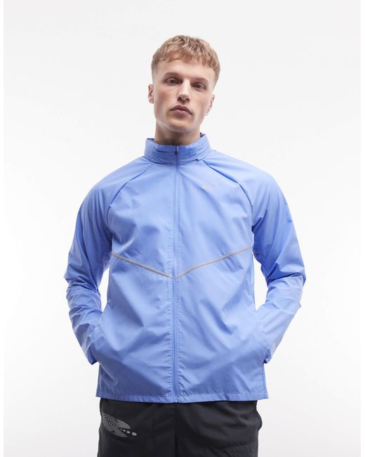 Nike Blue Miler Jacket for men