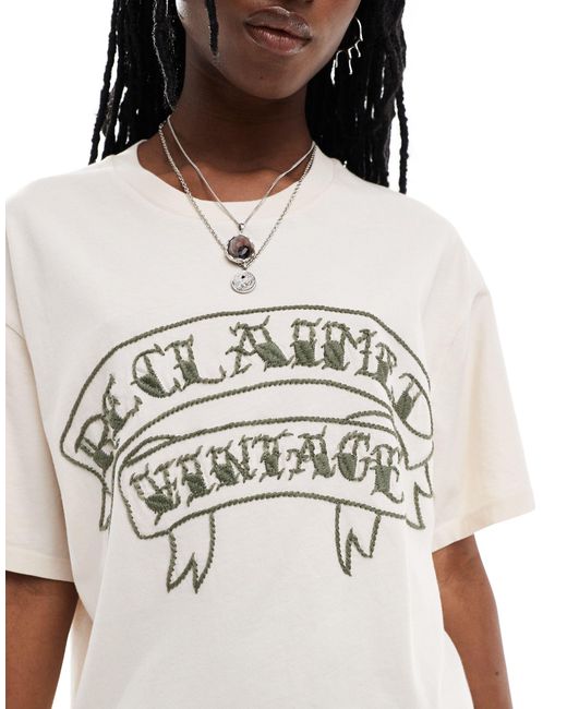 Reclaimed (vintage) White – festival – unisex-t-shirt