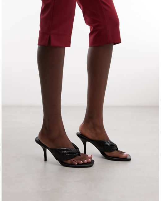 ASOS Low Rise Tailored Capri Trousers