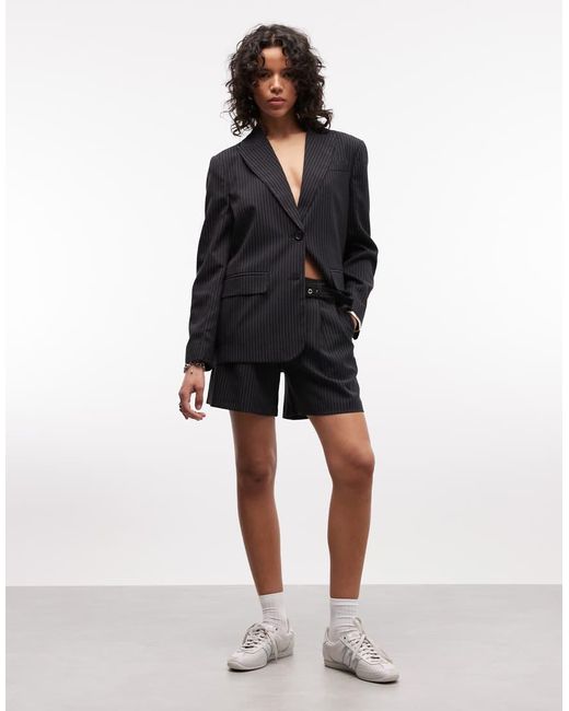 Collusion Gray Oversized Blazer
