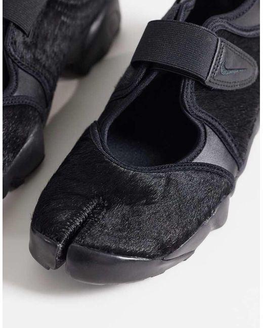 Nike Blue Air Rift Trainers Pony Hair