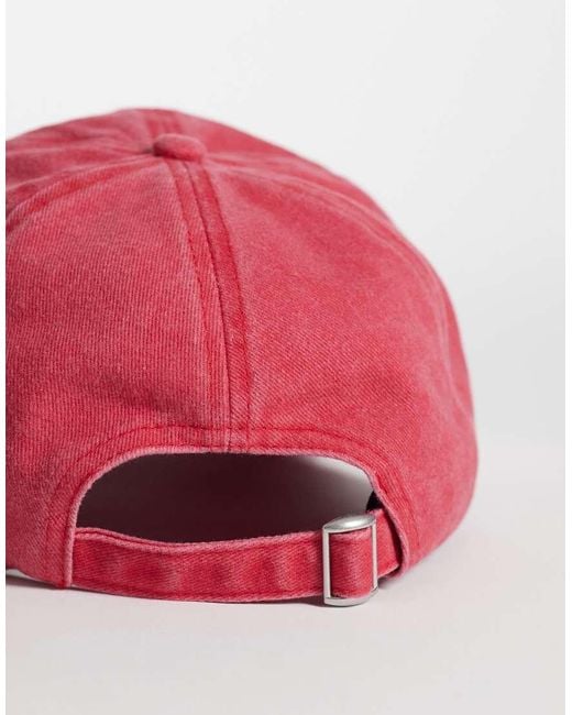 ASOS Pink Baseball Cap for men