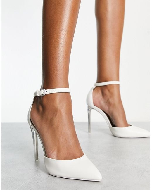 Call It Spring By Aldo Dalinna Ankle Strap Pumps in White Lyst