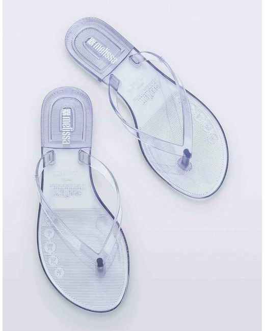Melissa White Harmonic Jelly Thong