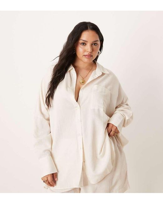 ASOS Asos Design Curve in het Natural