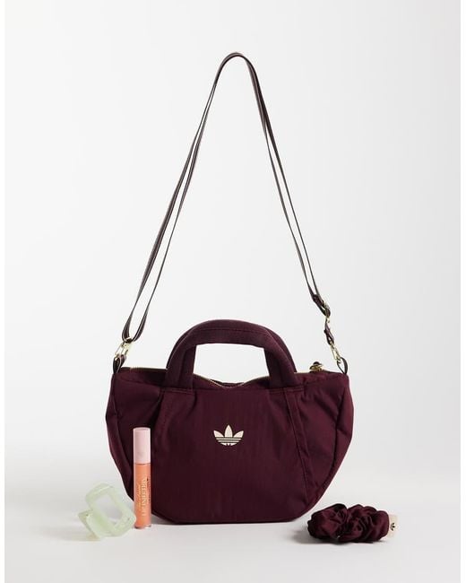 Adidas Originals Purple Adidas Originals Cross Body Bag
