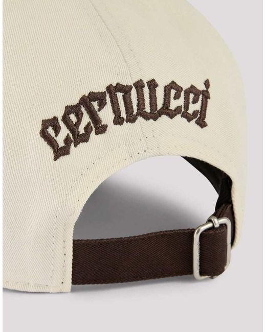 CERNUCCI Natural C' Logo Cap for men
