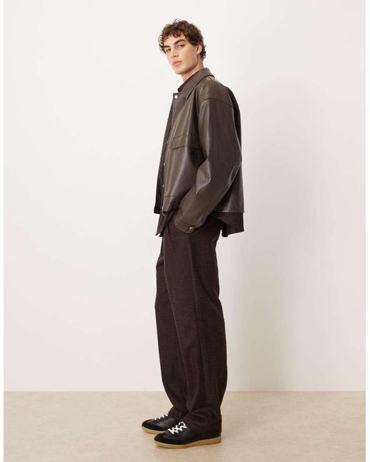 ASOS Brown baggy Pants for men
