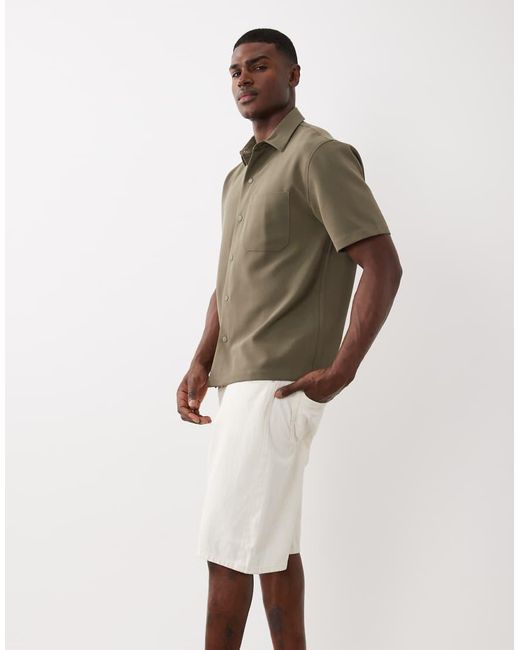 Jack & Jones Natural Alex baggy Denim Shorts for men