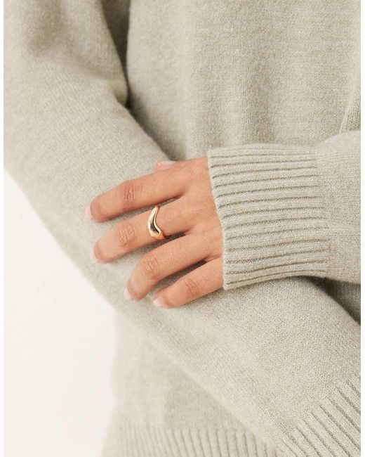 Vila Natural O-Neck Knitted Jumper
