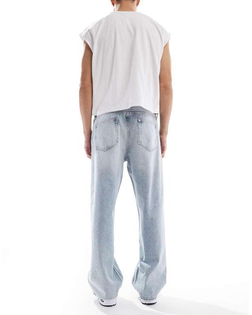 Calvin Klein Losse Jeans in het Blue voor heren
