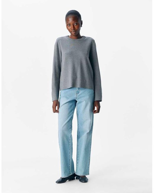 Object Blue Knitted Pullover