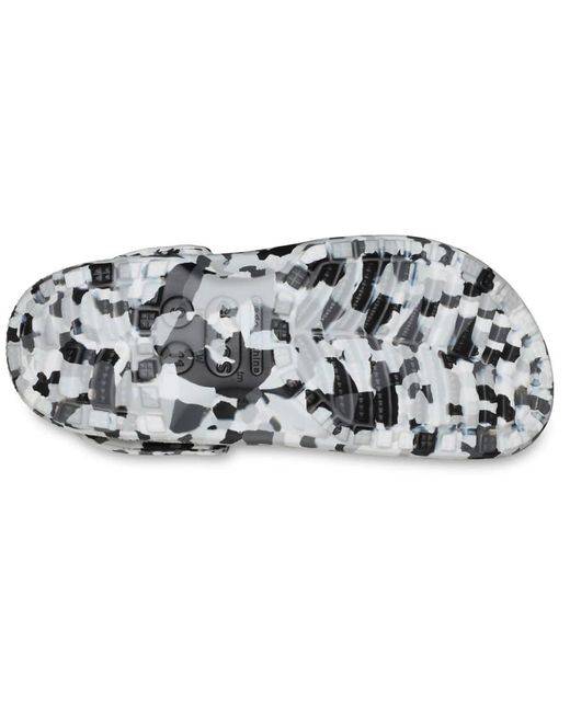CROCSTM Black Classic Confetti Clog for men